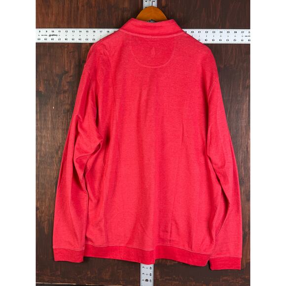 Johnnie O Detroit Redwings NHL Sully 1/4 Zip Long Sleeve Red Mens 2XL NEW NWT - Picture 10 of 10